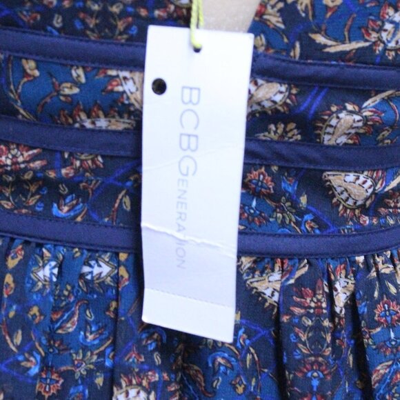 NWT BCBGeneration Blue Halter Dress - Picture 9 of 13